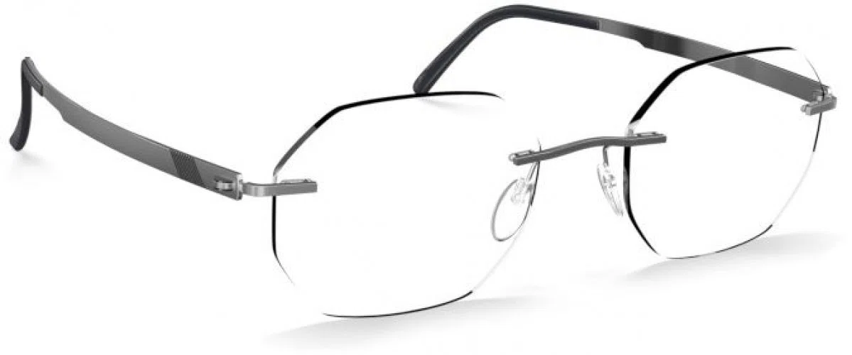Silhouette Venture Demo Rimless 5558 Eyeglasses - view 7